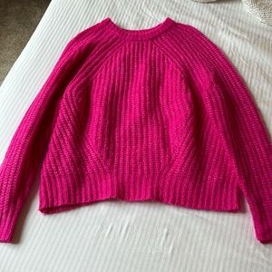 Hot pink sweater